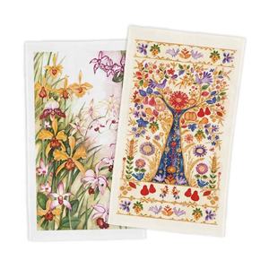 Serviette de cuisine en coton 100% nordique réutilisable, séchage rapide, écologique, imprimée numériquement, légumes, usage domestique, dîner, fête, restaurant - Product Image 6