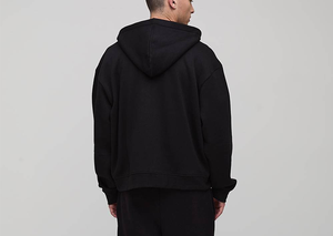 Sudadera con Capucha Personalizada de Doble Capa, Diseño Personalizado, Color a Elección, Algodón, Manga Larga, Suministro ODM, Logotipo Bordado, Sudadera con Cremallera para Hombre - Product Image 3