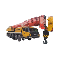 Grue sur camion d'occasion QY100K QY100K-II 100 tonnes, moteur diesel Weichai, vérins MOOG, pompe Li-yuan, système de moteur hydraulique, modèle 2016