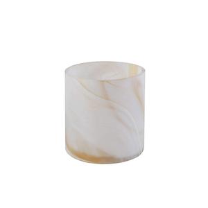 Tubo de estilo Art Deco europeo, flor de cristal moderna transparente, resina ecológica, jarrón de suelo hecho a mano, tamaño personalizado disponible - Product Image 4