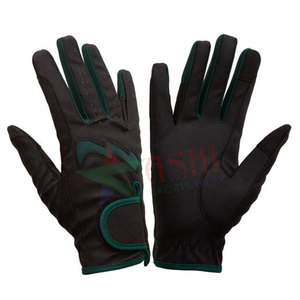 Guantes deportivos ecuestres profesionales Guantes de equitación de cuero con logotipo personalizado más vendidos con el más nuevo diseño al mejor precio - Product Image 2