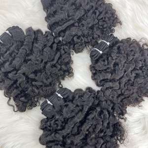 ผมต่อแบบชาวพม่าผมหยิกเป็น100% ยาว30นิ้วยืดได้แบบชาวเวียดนาม - Product Image 4