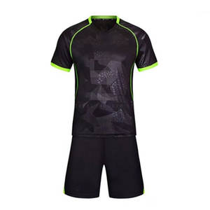 Maillot de football pour homme à manches courtes, léger, respirant, à séchage rapide, de haute qualité, très vendu, fabriqué en 100% polyester pour adultes - Product Image 1