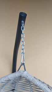 Made in Turkey European Standards Garden Patio Hammoch Chair <b>Swing</b> in Egg Shape Made in Turkey Used Indoor and Outdoor Patio - Product Image 5