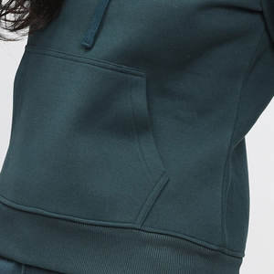 Último Precio, Mejor Calidad, Sudaderas con Capucha para Mujer, Ropa Casual de Invierno, 100% Algodón, Color Liso, Colores Personalizables, Servicio OEM con Logotipo - Product Image 6