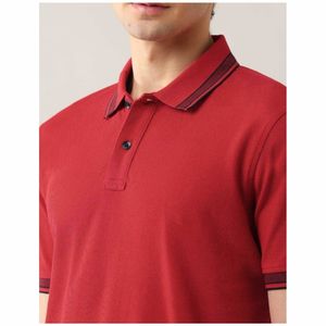 2025 hommes pour polos haute qualité coton Polyester vêtements de rue décontractés ODM/OEM tissu tricoté à motif solide - Product Image 3