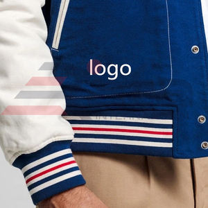 Chaqueta Letterman de Primera Calidad, Chaqueta Universitaria Varsity Unisex con Bordado Chenille Personalizado al por Mayor - Product Image 5