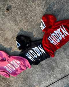 Sudadera con capucha lavada vintage personalizada para hombre con apliques bordados de diamantes de imitación de cristal y cremallera de gran tamaño para invierno - Product Image 4