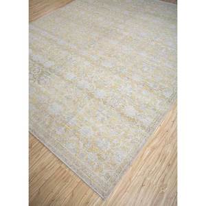 Erbe Gold Hand Knotted Wool <b>Rugs</b> GS-11 Classic Floral Jaipur Large Area in for Home Bedroom Rectangle <b>Jute</b> <b>Rug</b> for Hallway Use - Product Image 2