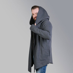 Sudadera con Capucha Clásica de Gran Tamaño para Hombre, 100% Algodón, de Secado Rápido, con Logotipo Personalizado OEM, Venta al Por Mayor - Product Image 5
