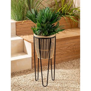 Handmade <b>Planters</b> Customized Design Decorative <b>Planters</b> Rattan Peel <b>Planters</b> Flower Pots with Stand for Indoor Outdoor Plants - Product Image 3
