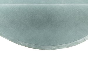 พรมปูพื้นทรงสี่เหลี่ยมผืนผ้าสไตล์นอร์ดิก ผลิตจากใยไผ่แท้ 100% สีฟ้าอ่อน นุ่ม ไม่ลื่น หนาปานกลาง ขนปุยปานกลาง ทำด้วยมือ เหมาะสำหรับทุกฤดู ลายเปอร์เซียแบบนามธรรม - Product Image 6