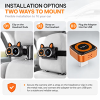Kit de surveillance pour bébé 5-en-1 1080P avec CarPlay, Airplay et connexion USB Miracast – Solution de caméra personnalisée OEM/ODM