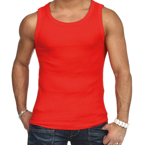 Polyester Sexy Slim Round Neck <b>Crop</b> <b>Top</b> Sleeveless Tank <b>Top</b> <b>Men's</b> Slim Fit Gym Workout Undershirt Athletic Compression singlet - Product Image 5