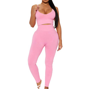 Conjunto Deportivo Personalizado con Logotipo, Sujetador Deportivo, Leggings Levanta Glúteos, Ropa Deportiva para Gimnasio, Conjunto de Fitness 2026 - Product Image 5