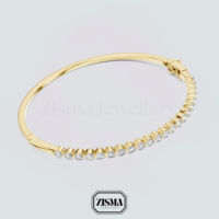 Bracelet de tennis en or massif 18 carats 14 carats 10 carats avec diamants certifiés IGI Bracelet en diamant cultivé en laboratoire pour femmes Cadeau de bijoux de luxe fins