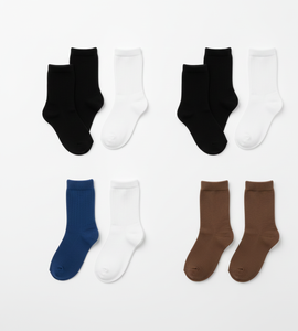 ถุงเท้าเด็กผ้าฝ้ายซอฟท์เนสท์ ผ้าระบายอากาศได้ดี ยืดหยุ่น หลากสี ออกแบบมาเพื่อความสบายอย่างอ่อนโยนในชีวิตประจำวัน - Product Image 5