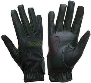 Guantes de Equitación para Hombre y Mujer, Guantes Ecuestres de Cuero con Agarre de Silicona y Pantalla Táctil, Guantes Deportivos de Entrenamiento - Product Image 4