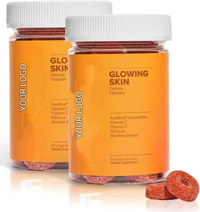 Las Mejores Gomitas de Colágeno Luminosas con L-Glutatión, Biotina, Extracto de Baboo y Astaxantina para Blanquear la Piel, Mejorar el Cabello, la Piel y las Uñas - Product Image 1
