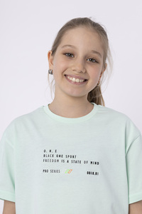 Wholesale cheap Custom Logo children's girls t-shirt & Small Size High Quality %100 Cotton girls Kids T-Shirt - Product Image 3