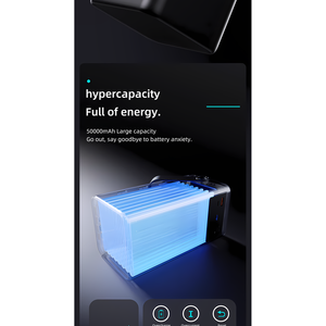 Banco de Energía Portátil Recargable de 30,000 mAh con Carga Inalámbrica y Garantía de 12 Meses para Actividades al Aire Libre y Senderismo - Product Image 3