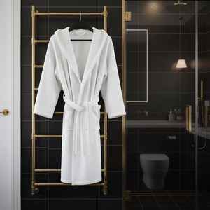 Albornoz de Hotel y Spa al por Mayor, 100% Algodón Turco, 890g, Grueso, Suave y Absorbente, Unisex, de Lujo para el Hogar, Turquía - Product Image 6