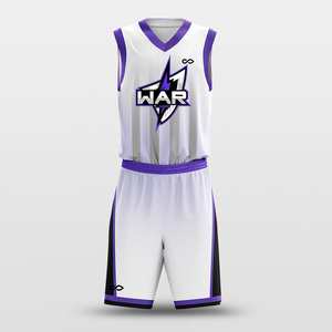 เสื้อบาสเก็ตบอลผู้ชายแบบระบายอากาศได้ดี พิมพ์ลายแบบ Sublimation จากโรงงานโดยตรง รับทำโลโก้ตามสั่ง - Product Image 1