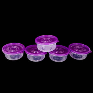 Multipurpose Storage <b>Box</b> 5 Pcs - Purple - Product Image 3