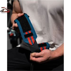 Sangles de poignet d'entraînement 2025 de haute qualité enveloppes de poignet d'haltérophilie au Pakistan - Product Image 1