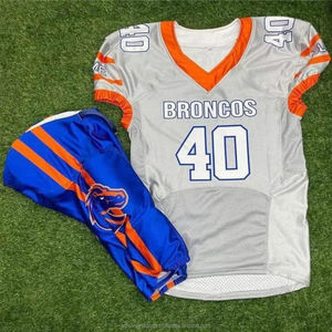 Camisetas de Fútbol Americano Profesionales, Uniformes Personalizados Auténticos Cosidos, Ropa de Fútbol Transpirable, Antibacteriana y de Secado Rápido - Product Image 1