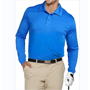 Hombres de alta calidad para Polos Logotipo bordado personalizado Tela de punto antiarrugas de moda Etiqueta privada de alta calidad - Product Image 1