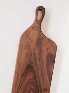 Tabla de cortar de madera de acacia plegable grande y duradera con mango, bloque de cortar de cocina multifuncional, nueva tabla de mango para Cocina - Product Image 6