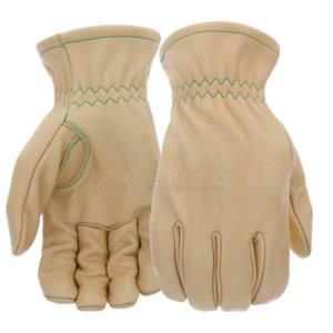 Guantes de Conducción de Invierno Duraderos de Alta Calidad, Guantes de Seguridad de Cuero Genuino, Pantalla Táctil, Detección de Agujas, Transpirables, para Uso Diario - Product Image 1