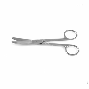Ciseaux chirurgicaux manuels droits à extrémités émoussées TOP Dressing 6,5 po (16,5 cm) en acier inoxydable, modèle standard - Product Image 1