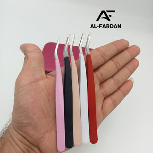 Custom Colors Solid Stainless Steel Eyelash Applicators Tweezers Fiber Tip Mink Strip Lash Applicator Tweezer <b>Card</b> <b>Boxes</b> - Product Image 4