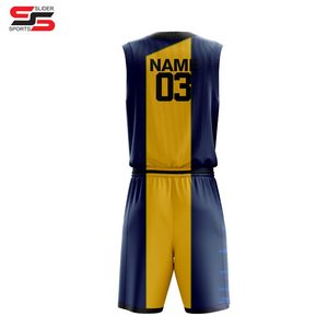 Dernier modèle de maillot de basket-ball Vêtements de sport d'équipe personnalisés Uniforme de basket-ball à sublimation Vêtements de sport - Product Image 2