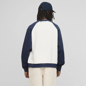 Nouveau design, vente en gros, sweatshirts surdimensionnés pour hommes, vêtements décontractés pour l'hiver, manches contrastées, sweats à capuche grande taille pour hommes - Product Image 5