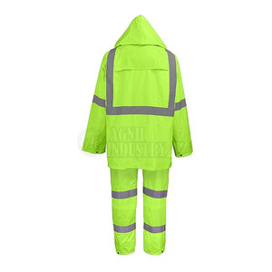 ชุดทำงานนิรภัยผู้ชายสีพื้น ไซส์ใหญ่ น้ำหนักเบา ระบายอากาศดี มองเห็นได้ชัดเจน คุณภาพพรีเมียม - Product Image 6