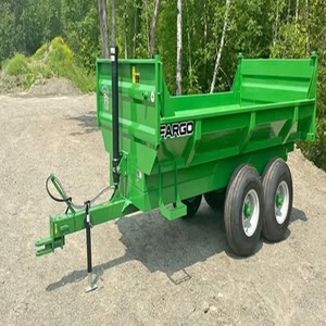 Remolque basculante hidráulico de 20 toneladas para tractores Remolque volquete agrícola para industrias agrícolas y de construcción - Product Image 1