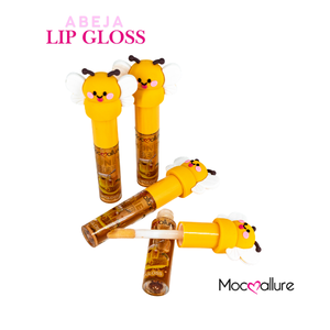 Lucidalabbra Olio Idratante Effetto Gloss con Estratto di Miele e Tappo a Forma di Ape Carino - Product Image 4