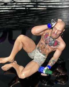 Collier Hip Hop avec pendentif en or plaqué moissanite, motif de personnage de dessin animé, best-seller, avec des pierres précieuses pour les fêtes - Product Image 1