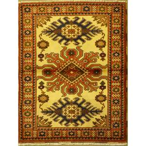 พรมปั๊กซาวาร์และโคตันทอมือถักแบบพิเศษ ขนาด 4'8 x 6'9 รุ่น Pes_Kho_189 - Product Image 1