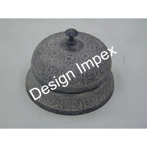 กระดิ่งโต๊ะโบราณกระดิ่งคริสมาสต์ทองเหลืองสำหรับตกแต่งบ้านแบบพกพาออกแบบไม่ซ้ำใครอุปกรณ์ตกแต่งกระดิ่งโทรศัพท์ - Product Image 2