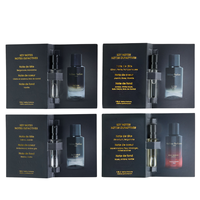 Coffret de voyage Melina Parfums avec 4 mini-parfums floraux Rose pour femmes Fabriqué en France (Baccarat Elixir Red Magic & Asha)