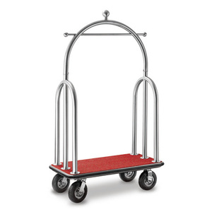 Carrello Portabagagli in Acciaio Inox 304 per Servizio Concierge in Hotel - Product Image 3