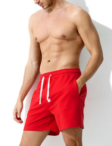 Pantalones cortos de lona transpirables informales de alta calidad al por mayor Joggers Fitness Athletic Workout Gym Solid Eco-Friendly Quick Dry - Product Image 2