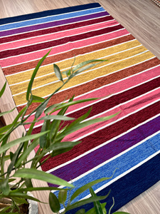 Ensemble de tapis en coton en forme de rectangle personnalisés de qualité supérieure en vente à bas prix dans le monde entier pour le salon et la chambre à coucher - Product Image 6