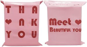 Customized Express Green Pink <b>White</b> Mailing Bags PLA 2.5 Mil Shipping <b>Envelopes</b> Plastic Courier Pouches Logo Clothing Pack - Product Image 2