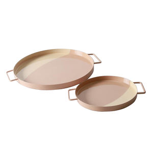 Plateau de service en bois fait à la main pour vaisselle de fête collations alimentaires personnalisées et serveur de gâteau accessoires de décoration de Table élégants - Product Image 3