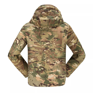Haute Qualité Réversible Camouflage Soft Shell Vestes D'hiver pour Hommes Respirant Imperméable Vêtements D'hiver Hoodies Prix De Gros - Product Image 2